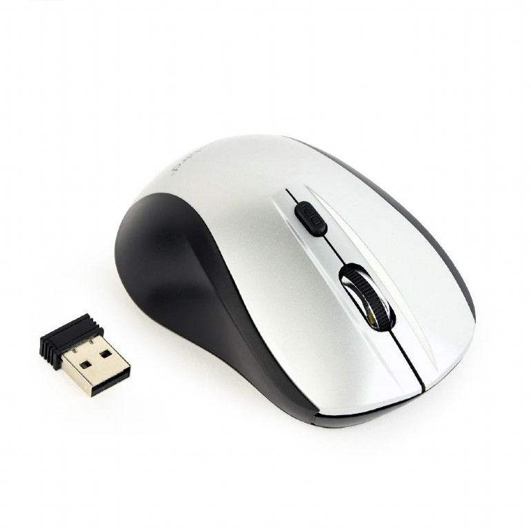Gembird MUSW-4B-02-BS muis Ambidextrous RF Draadloos Optisch 1600 DPI (MUSW-4B-02-BS) thumbnail