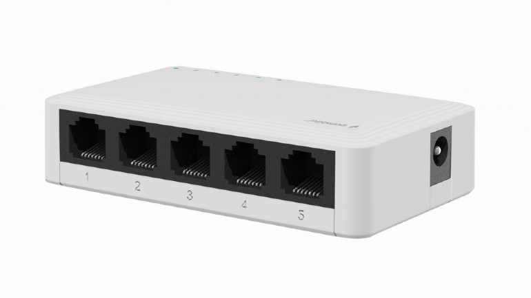 Gembird NSW-G5-01 netwerk-switch Unmanaged Gigabit Ethernet (10/100/1000) Wit (NSW-G5-01) thumbnail