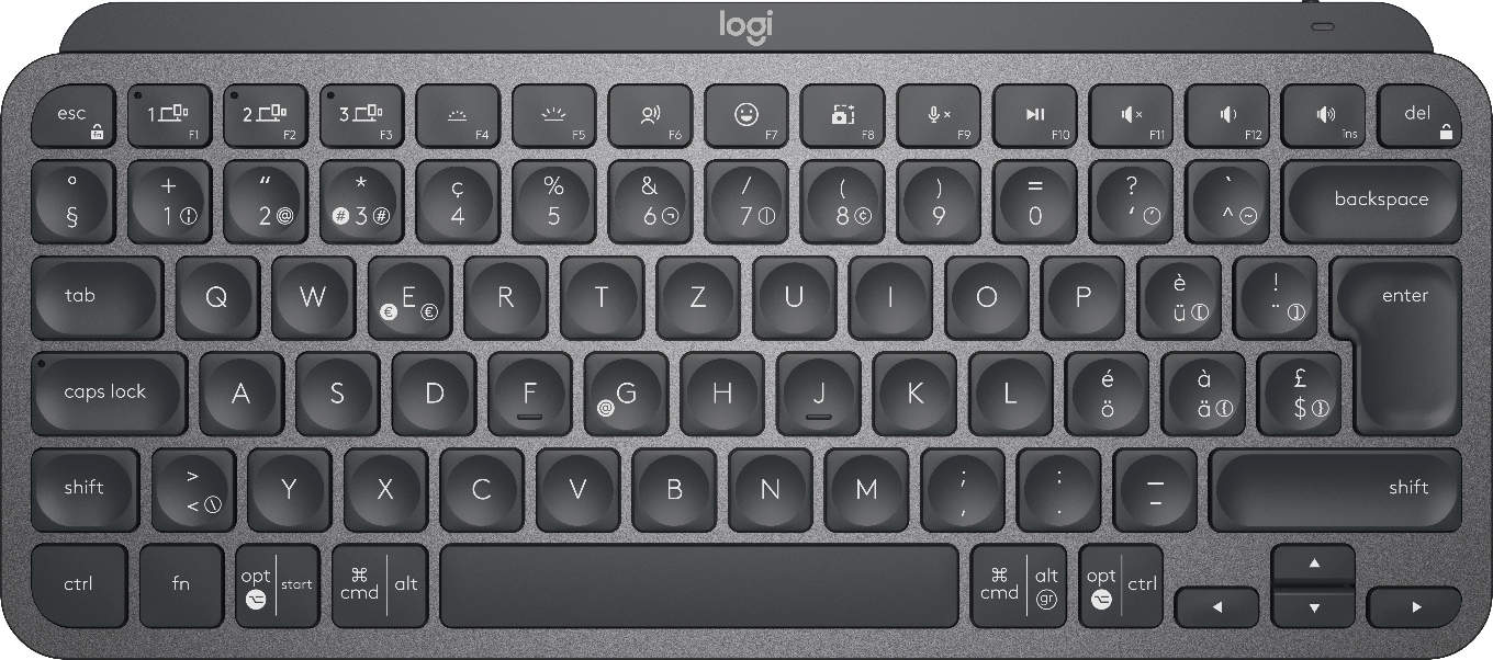 Logitech MX Keys Mini Minimalist Wireless Illuminated Keyboard (920-010485) thumbnail