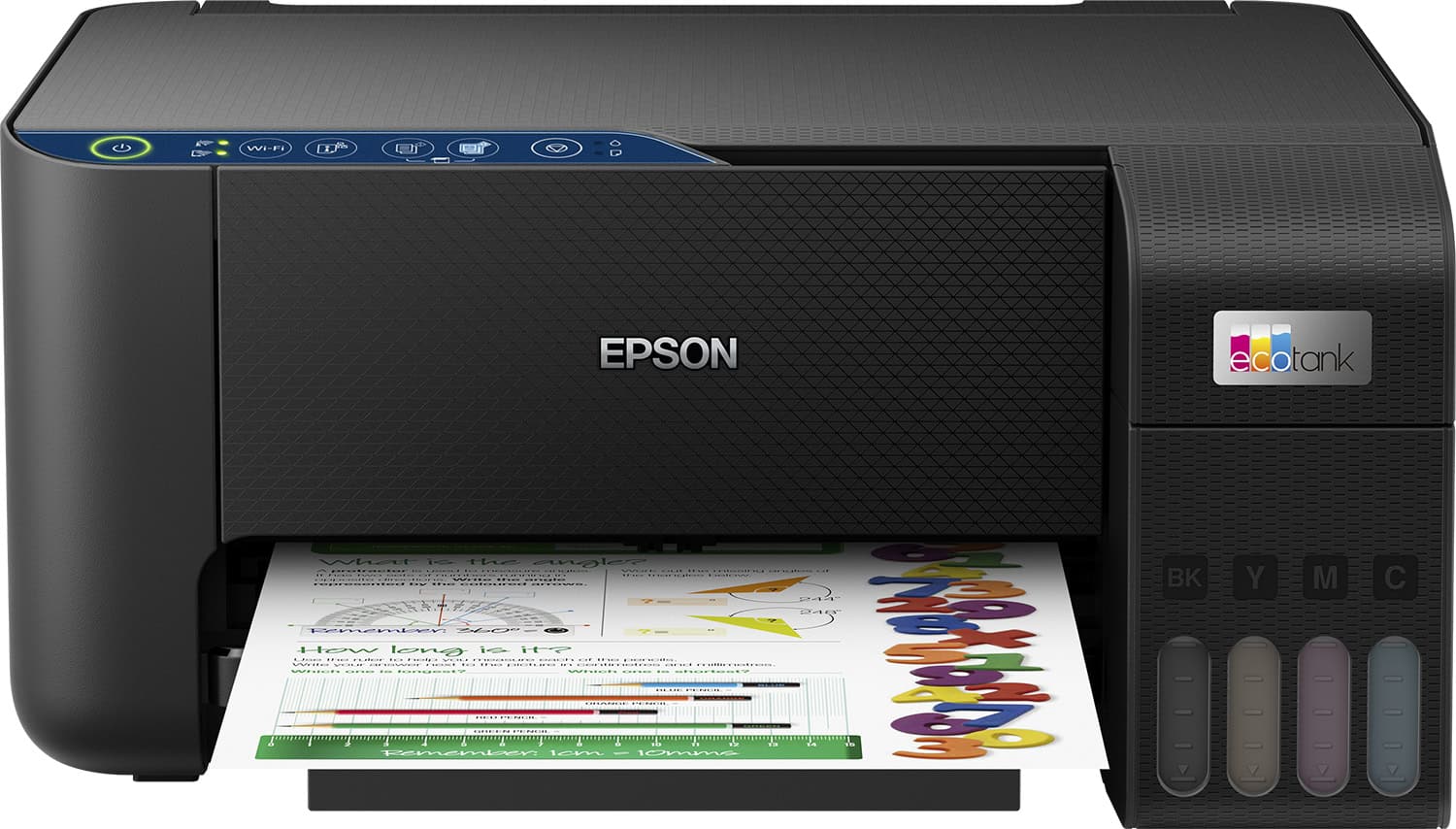 Epson EcoTank ET-2861 A4 multifunctionele Wi-Fi-printer met inkttank, inclusief tot 3 jaar inkt (C11CJ67429) thumbnail