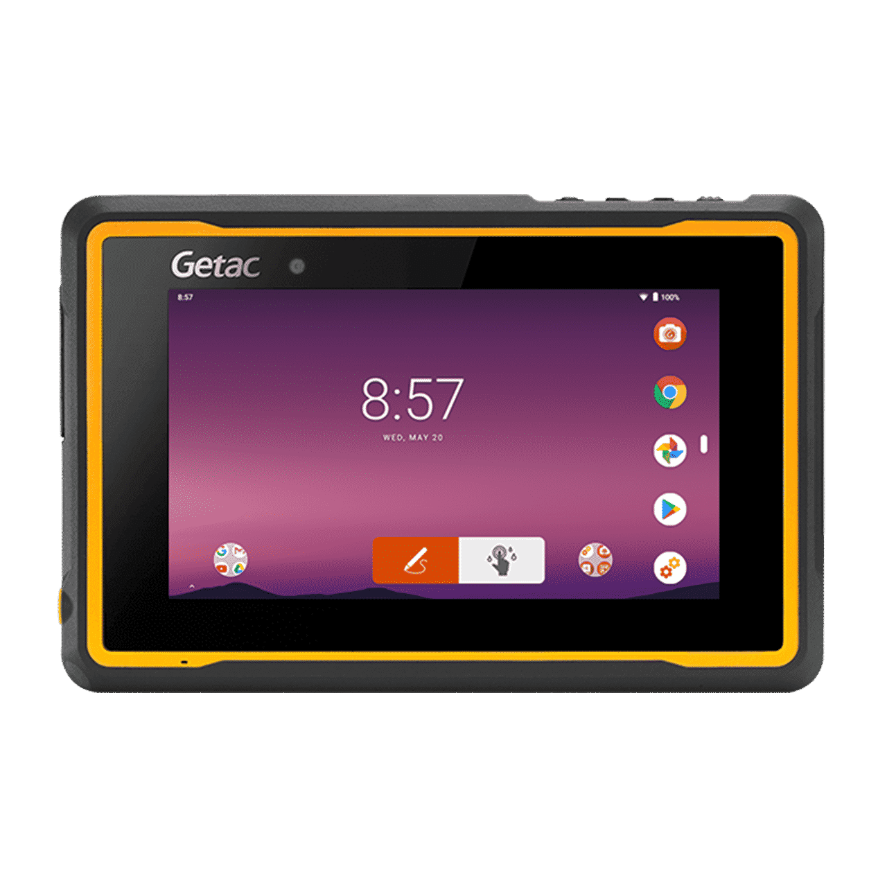 Getac ZX70 Select Solution SKU, 2D, USB, BT, Wi-Fi, GPS, Android (ZD77Q1DH58AX) thumbnail