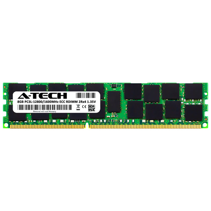 Dell 8GB, DIMM, 1600MHZ, 128x64, (T2F8K) thumbnail