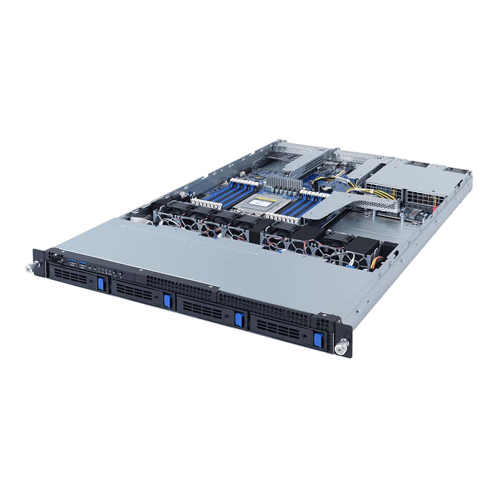 Gigabyte R162-ZA0 Rack (1U) Zwart (6NR162ZA0MR-00) thumbnail