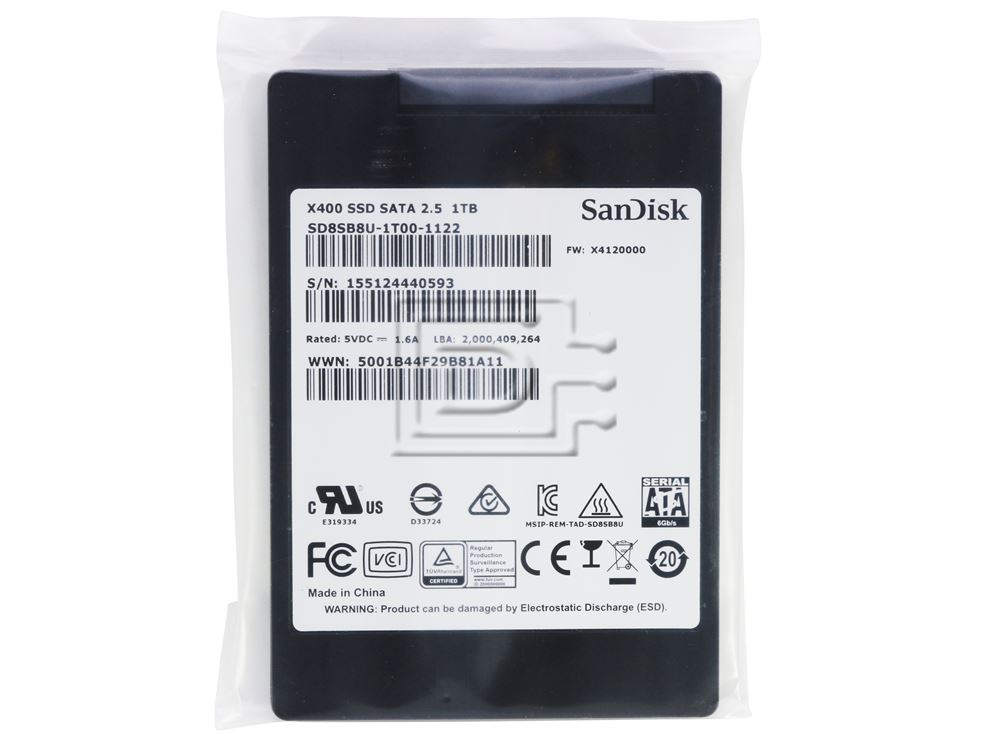 Sandisk 2.5Zoll Western Digital PC SA530 SATA 1TB SATA III 6Gb/s 6.4cm 7mm intern (SDASB8Y-1T00) thumbnail