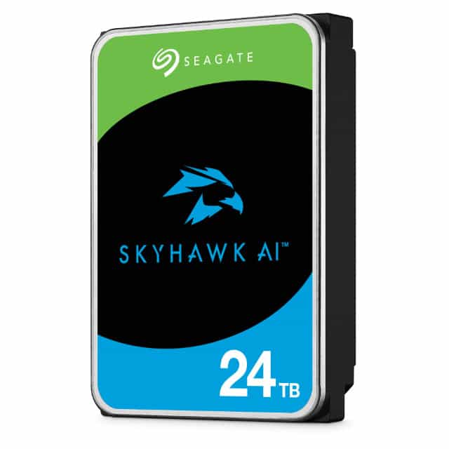 Seagate SkyHawk AI interne harde schijf 24 TB 7200 RPM 512 MB 3.5" SATA III (ST24000VE002) thumbnail