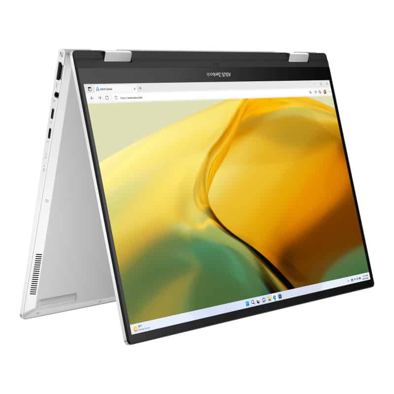 ASUS ZenBook 14 Flip OLED UP3404VA-KN178X Hybride (2-in-1) 35,6 cm (14) Touchscreen 3K Intel® Core™ i7 i7-1360P 16 GB LPDDR5-SDRAM 1 TB SSD Wi-Fi 6E (802.11ax) Windows 11 Pro Zilver (90NB10E3-M00890) thumbnail
