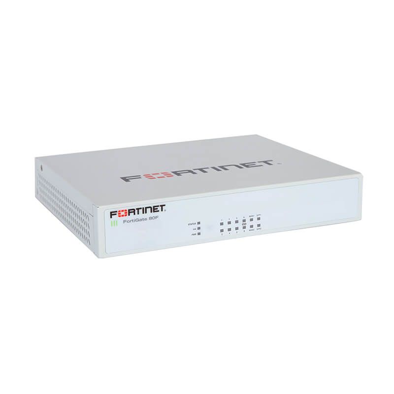 Fortinet FortiGate 80F - 10 Gbit/s - 6500 Gbit/s - 1400 Mbit/s - 3,23 µs - 256-bit AES - HTTPS - IPSec - SHA-256 - SSL/TLS - For (FG-80F-BDL-950-36-EU) thumbnail