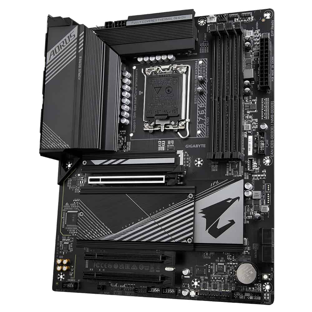 Gigabyte B760 AORUS ELITE AX DDR4 (rev. 1.0) Intel B760 Express LGA 1700 ATX (B760 A ELITE AX DDR4) thumbnail