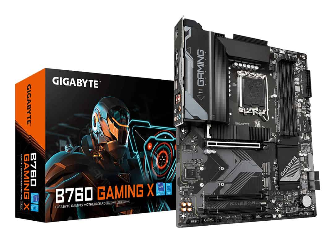 GIGABYTE B760 GAMING X moederbord Intel B760 Express LGA 1700 ATX (B760 GAMING X) thumbnail