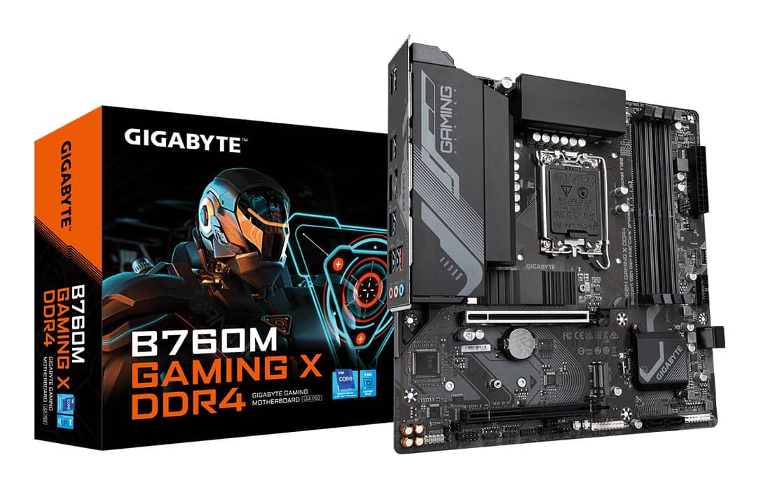 GIGABYTE B760M GAMING X DDR4 moederbord Intel B760 Express LGA 1700 micro ATX (B760M GAMING X DDR4) thumbnail