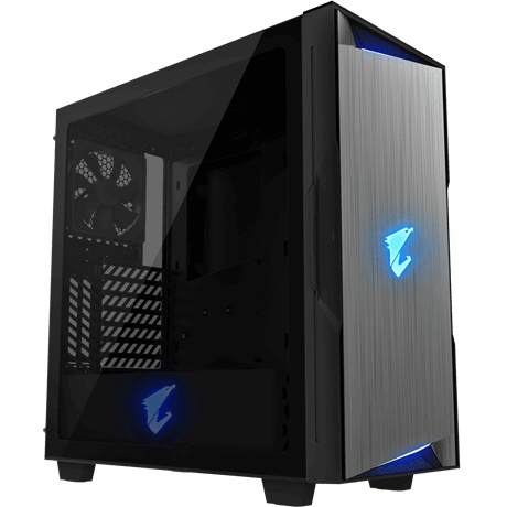 Gigabyte AORUS C300 GLASS Midi Tower Zwart (GB-AC300G) thumbnail