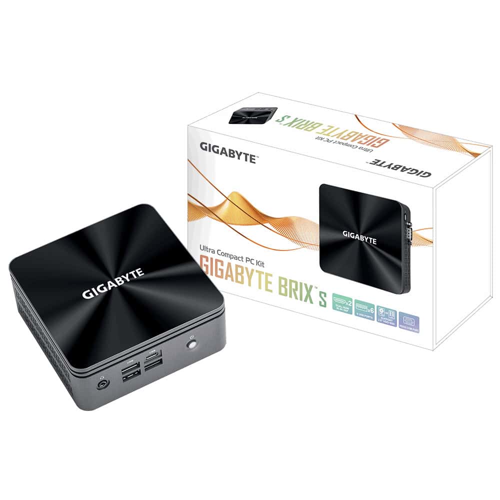 Gigabyte GB-BRI3H-10110 PC/workstation barebone Zwart BGA 1528 i3-10110U 2,1 GHz (GB-BRI3H-10110) thumbnail