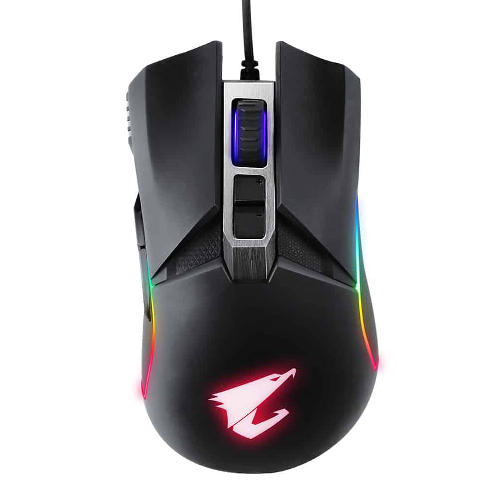GIGABYTE AORUS M5 muis Gamen Rechtshandig USB Type-A Optisch 16000 DPI (GM-AORUS M5) thumbnail