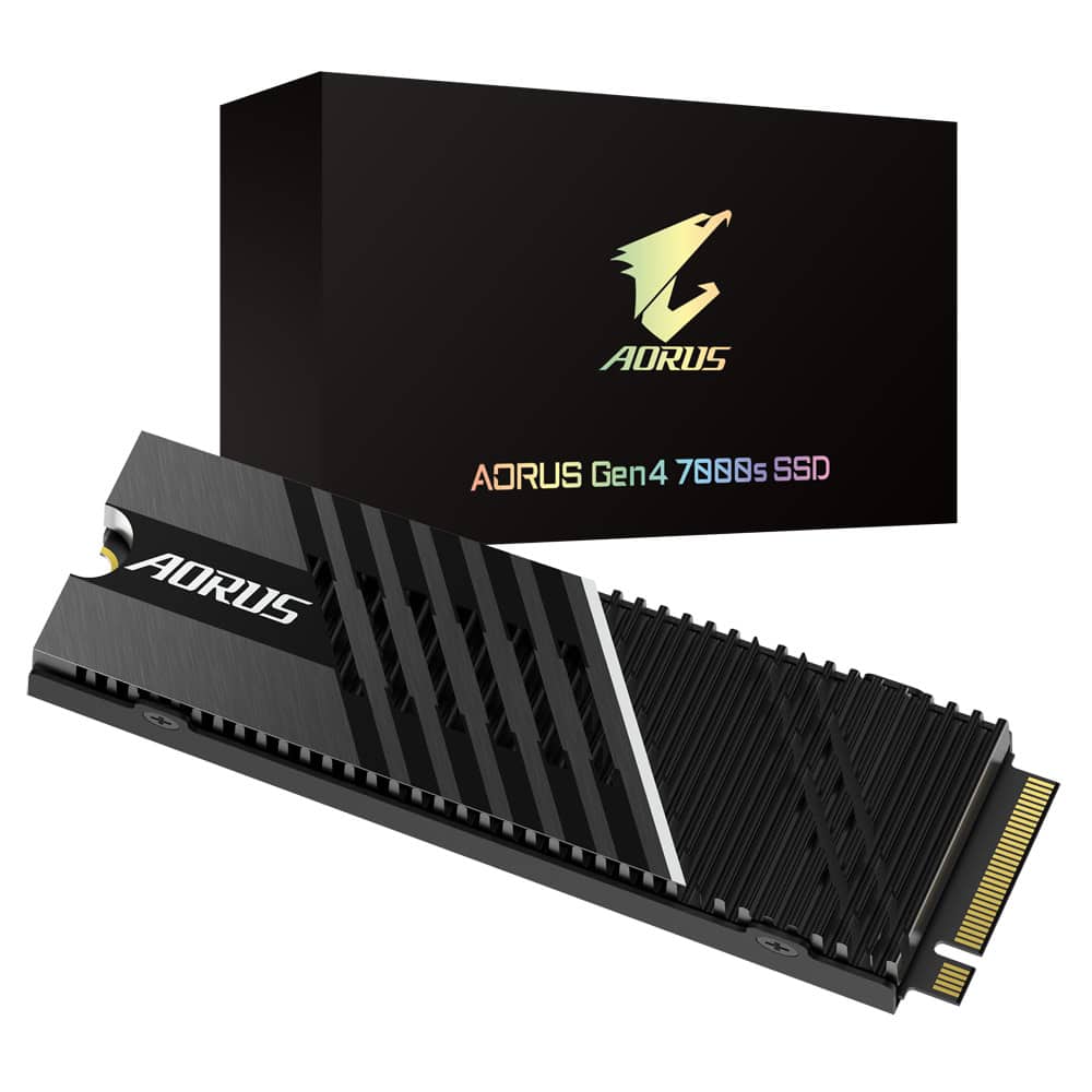 Gigabyte AORUS Gen4 7000s M.2 1000 GB PCI Express 4.0 3D TLC NAND NVMe (GP-AG70S1TB) thumbnail