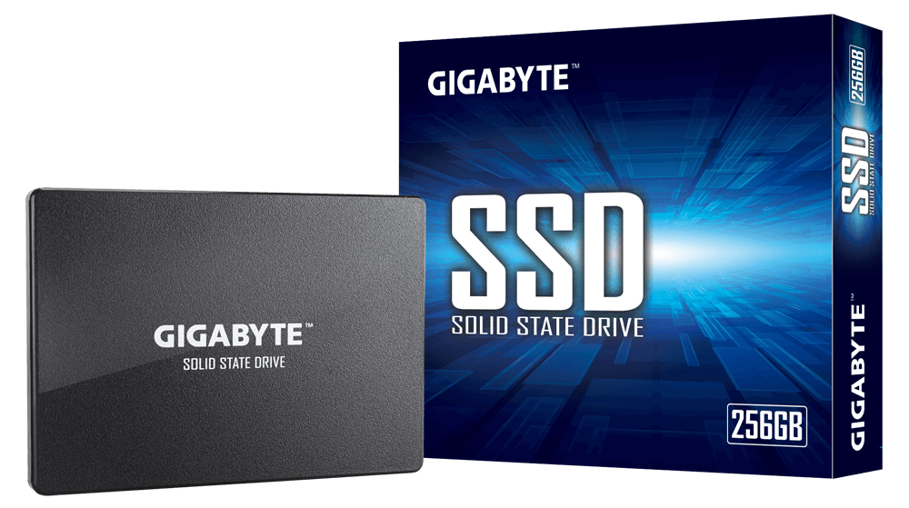 GIGABYTE GP-GSTFS31256GTND internal solid state drive 256 GB 2.5" SATA III V-NAND (GP-GSTFS31256GTND) thumbnail
