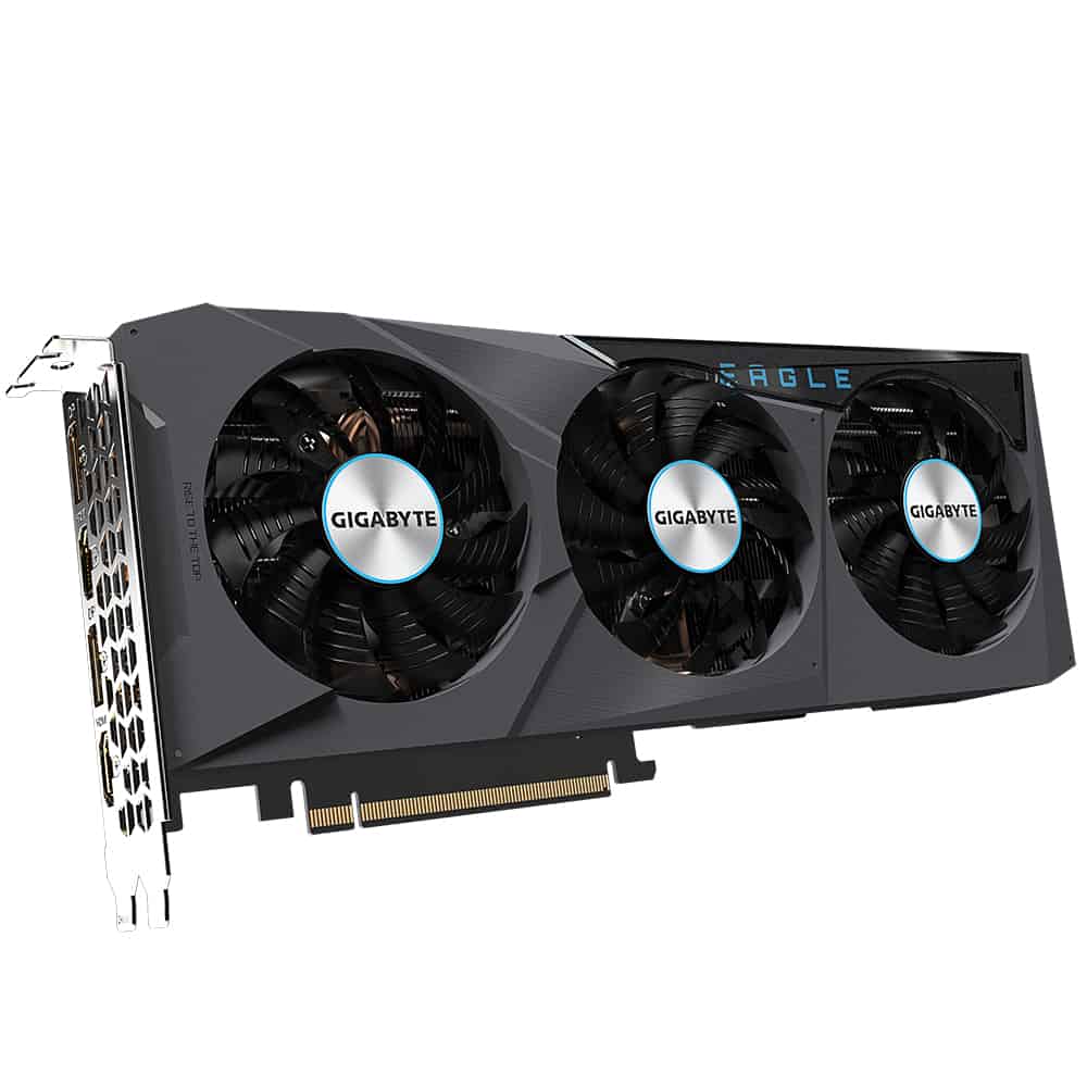 Gigabyte GeForce RTX 3070 EAGLE OC 8G (rev. 2.0) NVIDIA 8 GB GDDR6 (GV-N3070EAGLE OC-8GD 2.0) thumbnail