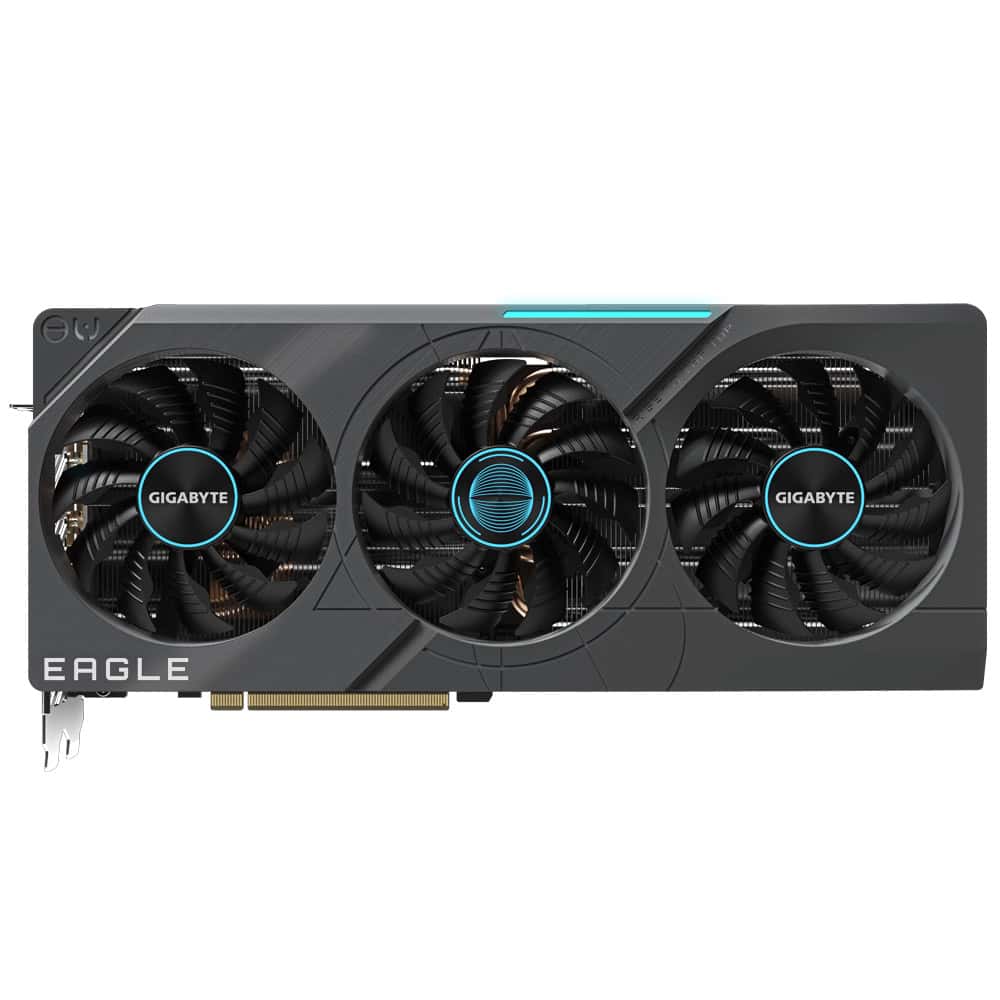 GIGABYTE EAGLE GeForce RTX 4070 Ti OC 12G (rev. 2.0) NVIDIA 12 GB GDDR6X (GV-N407TEAGLE OC-12GD) thumbnail