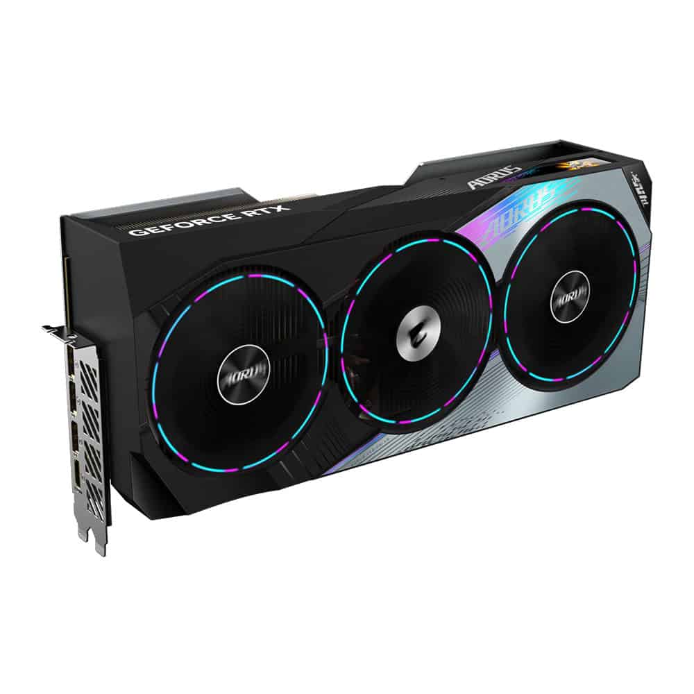 GIGABYTE AORUS GeForce RTX 4090 MASTER 24G NVIDIA 24 GB GDDR6X (GV-N4090AORUS M-24GD) thumbnail
