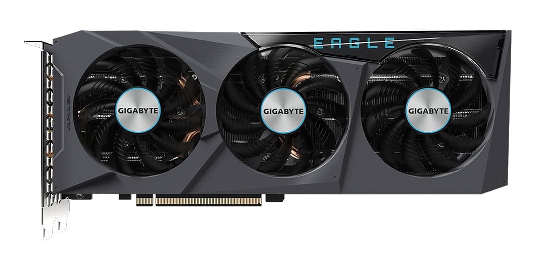 GIGABYTE EAGLE GV-R67XTEAGLE-12GD videokaart AMD 12 GB GDDR6 (GV-R67XTEAGLE-12GD) thumbnail