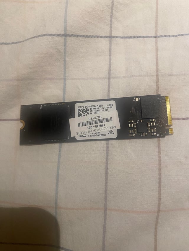 HP SKO-SSD 512G M2 2280 SS PCIe3x4 NVMe TLC (L89745-001) thumbnail
