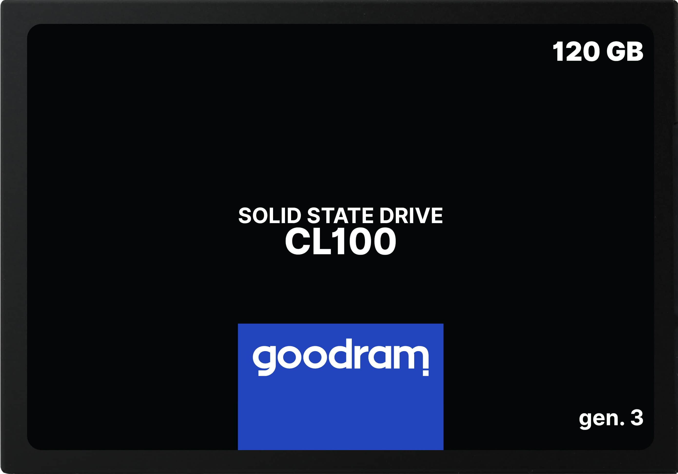 Goodram CL100 gen.3 120 GB 2.5" SATA III 3D NAND (SSDPR-CL100-120-G3) thumbnail