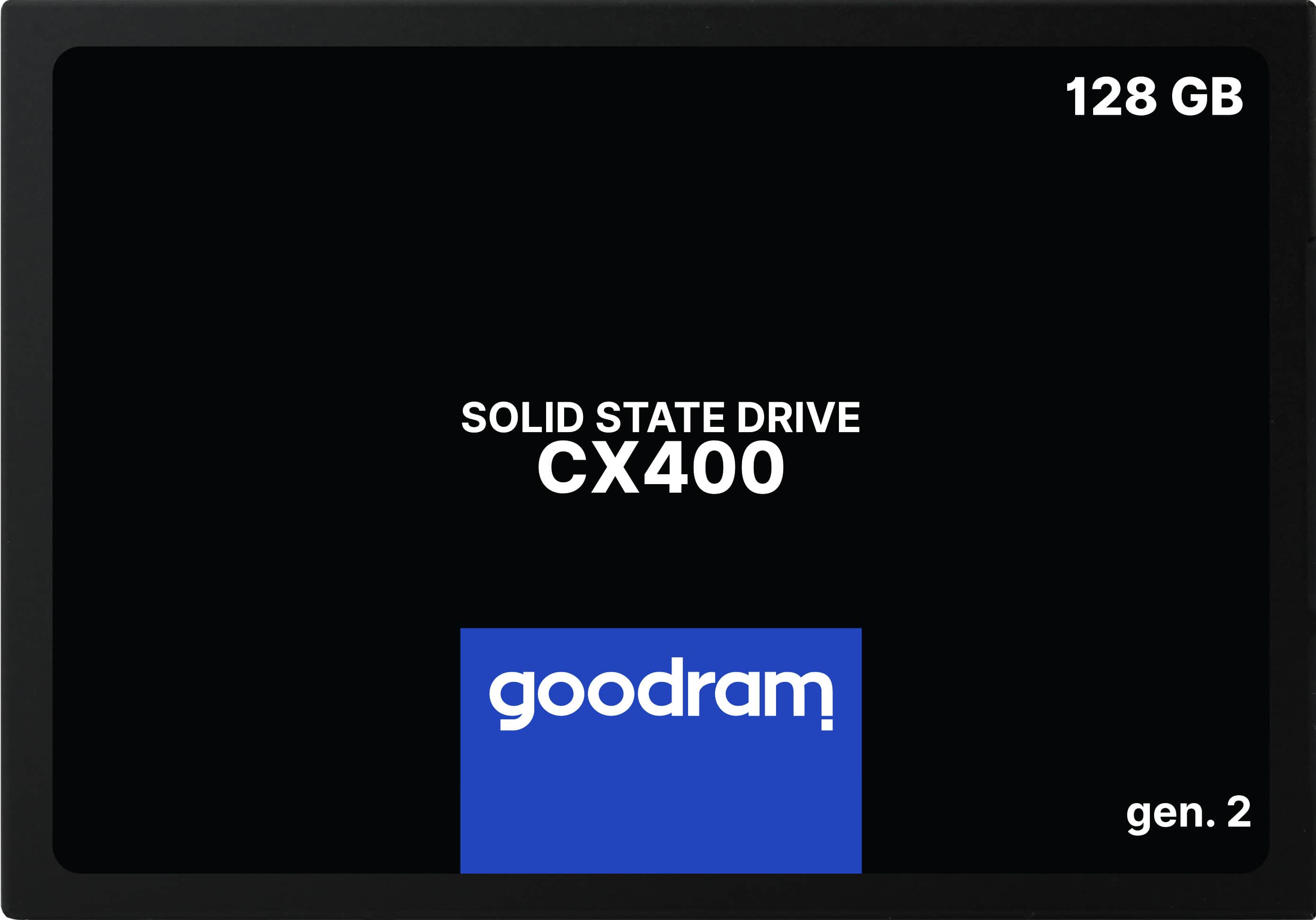 Goodram CX400 gen.2 128 GB 2.5" SATA III 3D TLC NAND (SSDPR-CX400-128-G2) thumbnail