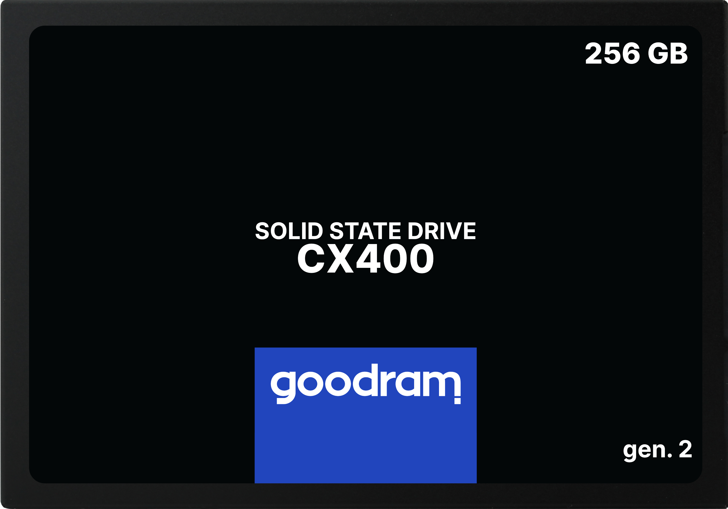 Goodram CX400 gen.2 256 GB 2.5" SATA III 3D TLC NAND (SSDPR-CX400-256-G2) thumbnail