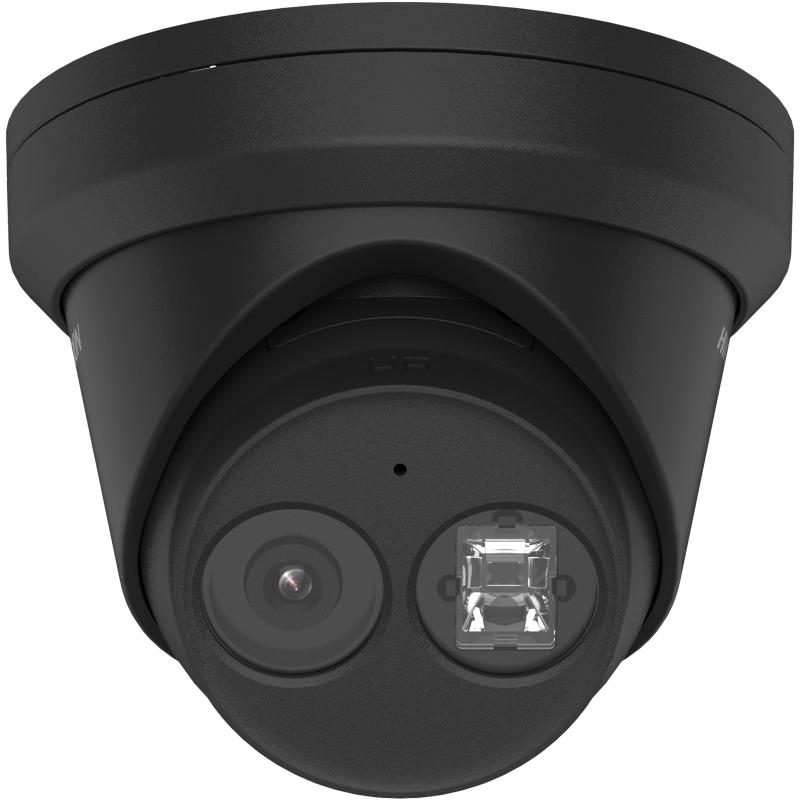 HIKVISION 4MP Turret AcuSense Netzwerkkamera (DS-2CD2343G2-IU(2.8MM)(BLACK)) thumbnail
