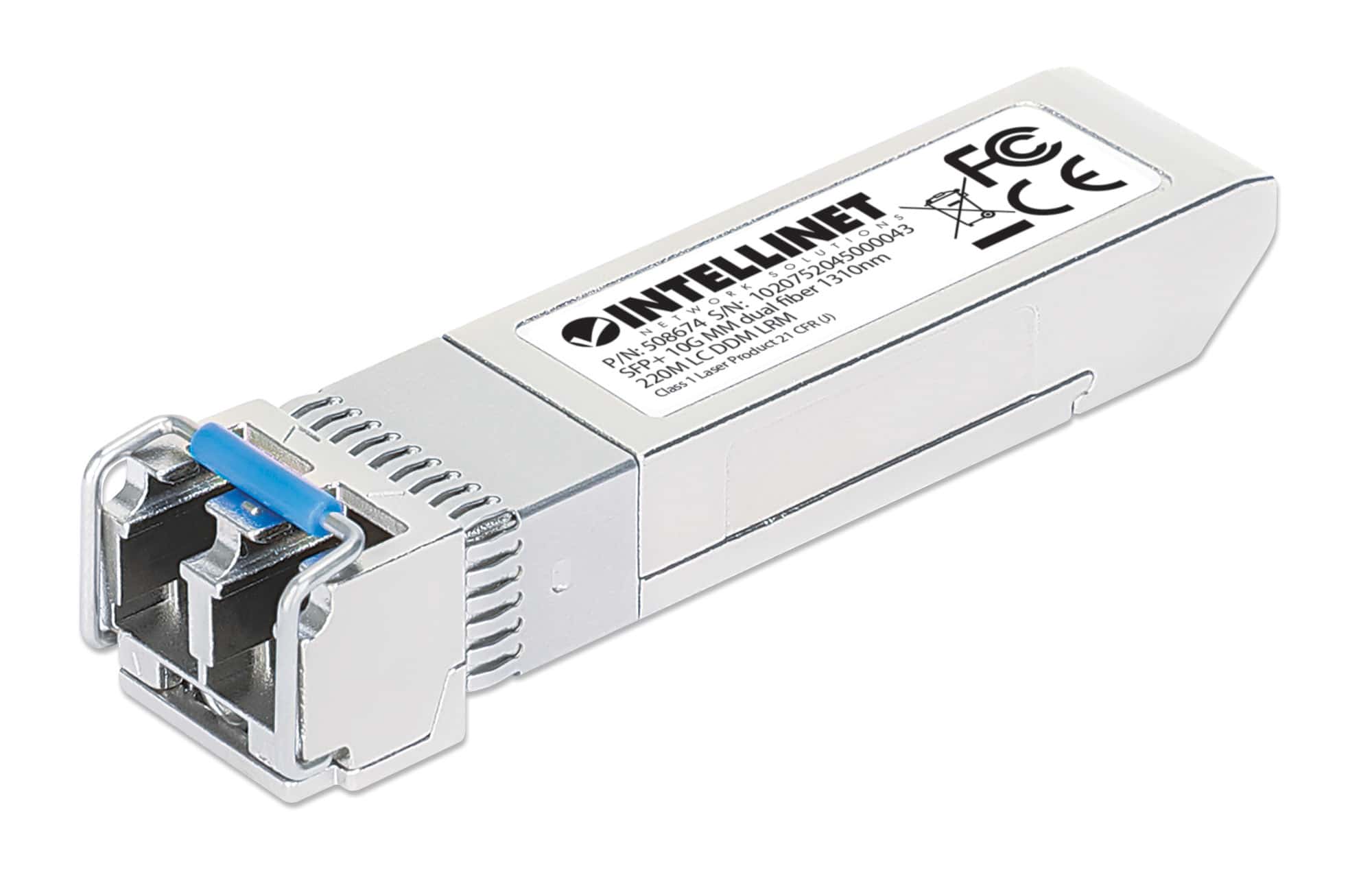 Intellinet 508674 netwerk transceiver module Vezel-optiek 10000 Mbit/s SFP+ 1310 nm (508674) thumbnail