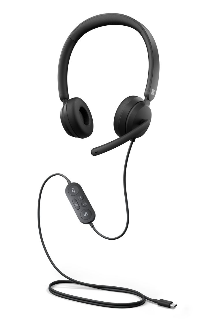 Microsoft Headset Over-Ear Wireless Black Microsoft Modern USB-C (I6S-00010) thumbnail