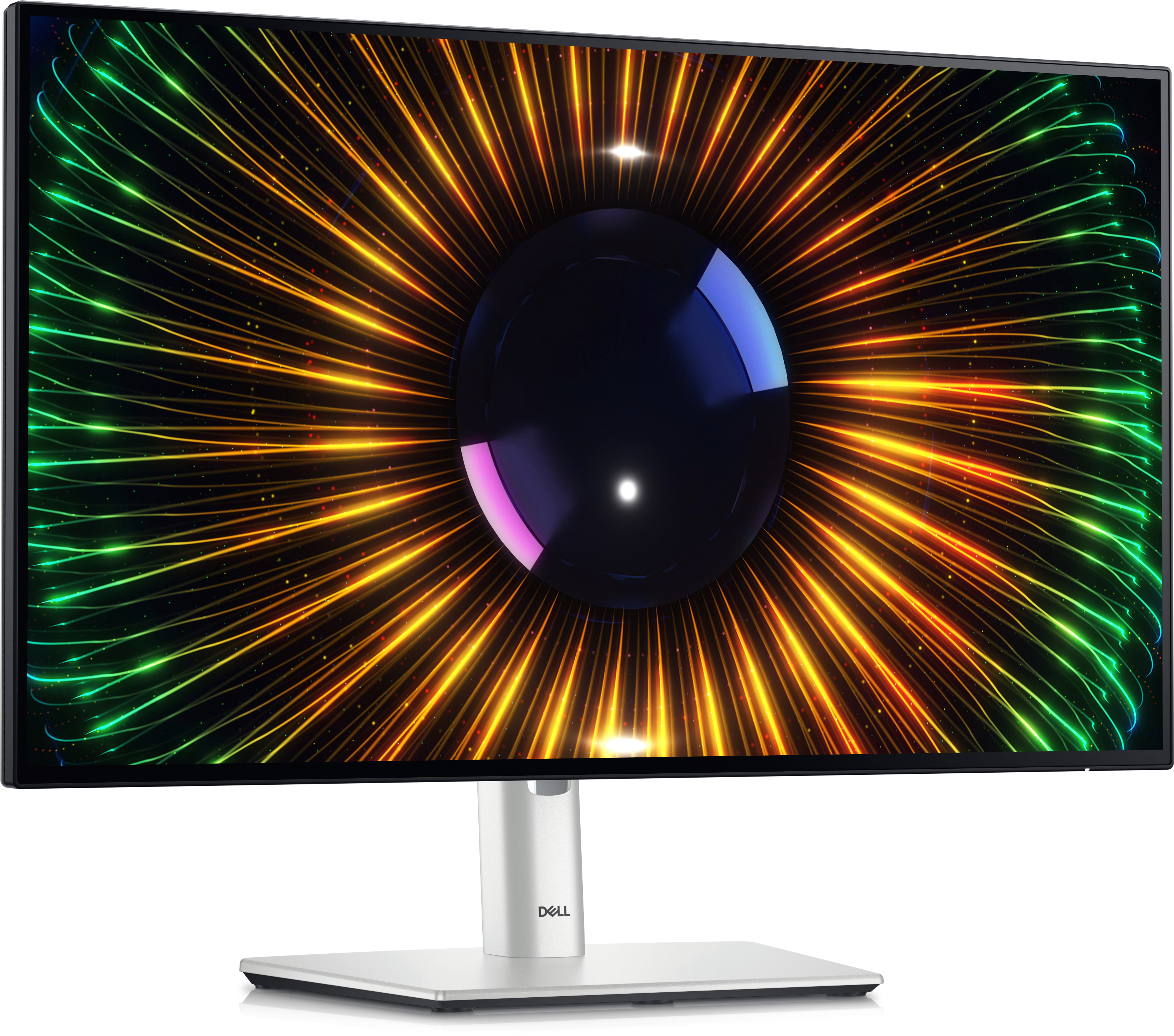 DELL UltraSharp U2424H computer monitor 60,5 cm (23.8") 1920 x 1080 Pixels Full HD LCD Zwart, Zilver (210-BKTZ) thumbnail