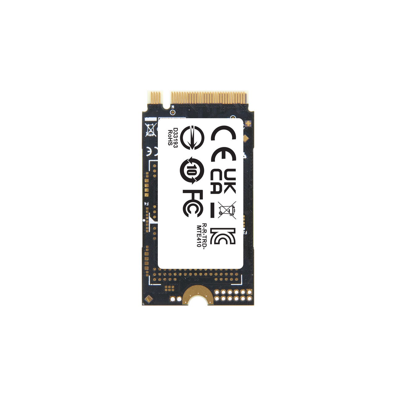 Transcend 512GB M.2 2242 PCIe Gen4x4 NVMe 3D TLC DRAM-less (TS512GMTE410S) thumbnail
