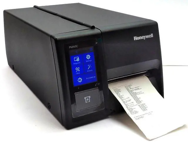 Honeywell PM45C, long door, 8 dots/mm (203 dpi), peeler, LTU, disp., USB, USB Host, RS232, Ethernet (PM45CA1000030200) thumbnail