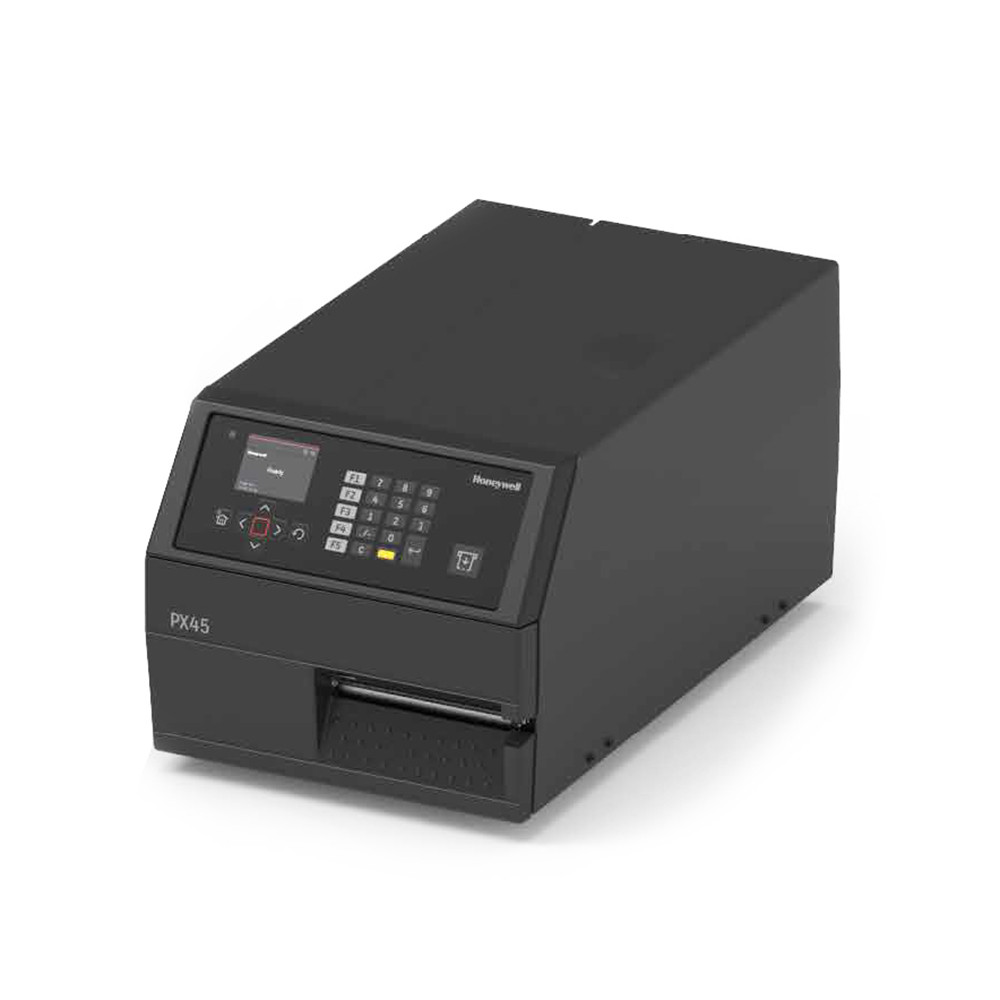 Honeywell PX45, 12 Punkte/mm (300dpi), Peeler, Rewind, LTS, Disp. (Farbe), RTC, Ethernet, Multi-IF Etikettendrucker, Thermotrans (PX45A00000020300) thumbnail