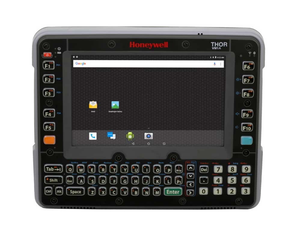 Honeywell Thor VM1A 32 GB 20,3 cm (8") Qualcomm Snapdragon 4 GB Wi-Fi 5 (802.11ac) Android 8.1 Oreo Zwart (VM1A-L0N-1A2A20E) thumbnail