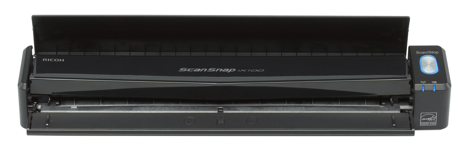 Ricoh ScanSnap iX100 CDF-/vellenscanner 600 x 600 DPI A4 Zwart (PA03688-B001) thumbnail