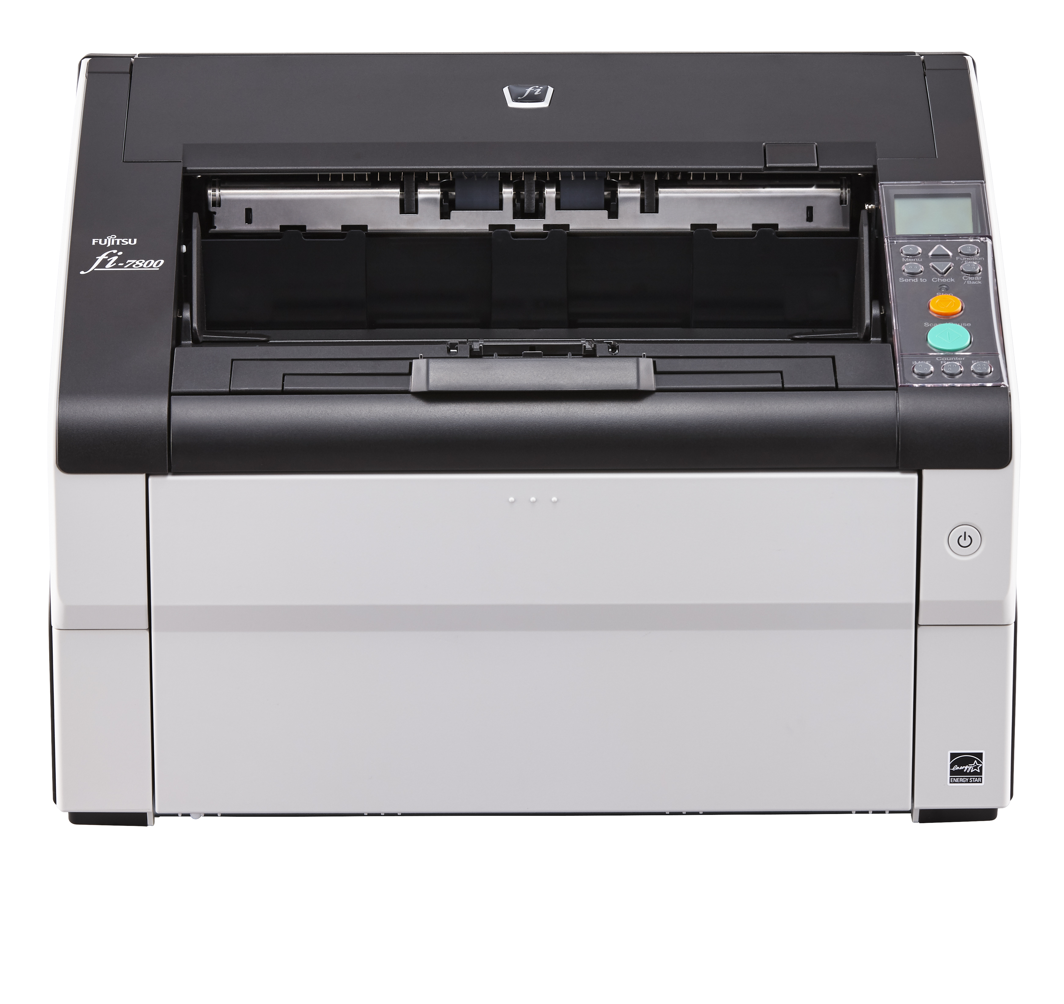 Ricoh fi-7800 ADF-/handmatige invoer scanner 600 x 600 DPI A3 Zwart, Grijs (PA03800-B401) thumbnail