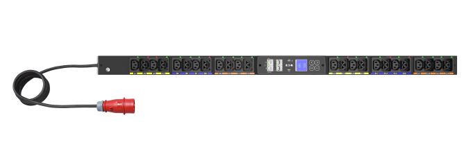Eaton Power Distribution Units (PDUs) energiedistributie 24 AC-uitgang(en) 22.5U Zwart (EVMAF316A) thumbnail