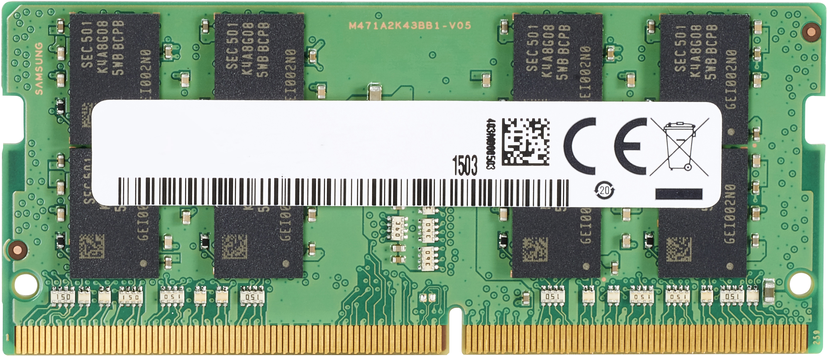 HP 4GB DDR4-3200 SODIMM geheugenmodule 1 x 4 GB 260-pin SO-DIMM (13L79AA) thumbnail