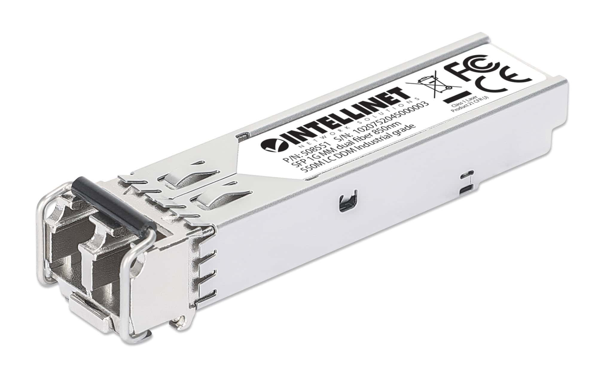 Intellinet 508551 netwerk transceiver module Vezel-optiek 1000 Mbit/s SFP 850 nm (508551) thumbnail