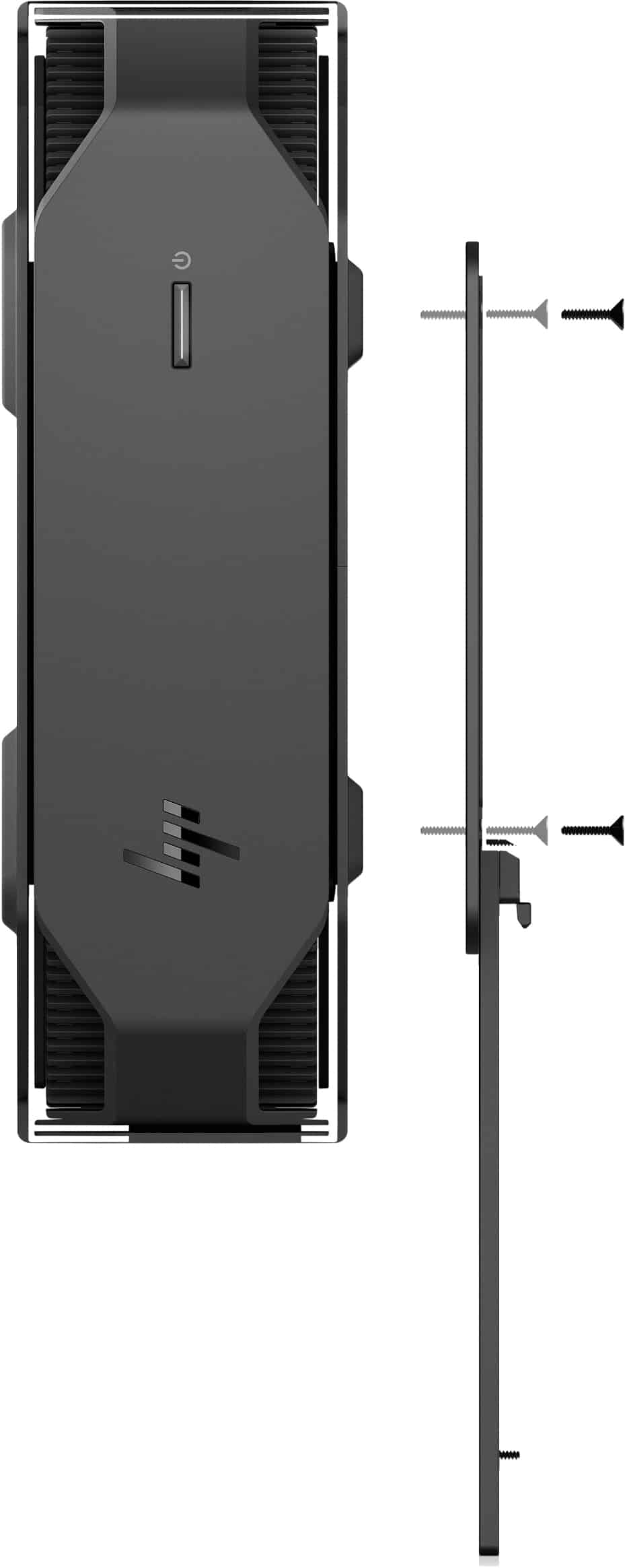 HP B550 PC Mounting Bracket (16U00AA) thumbnail