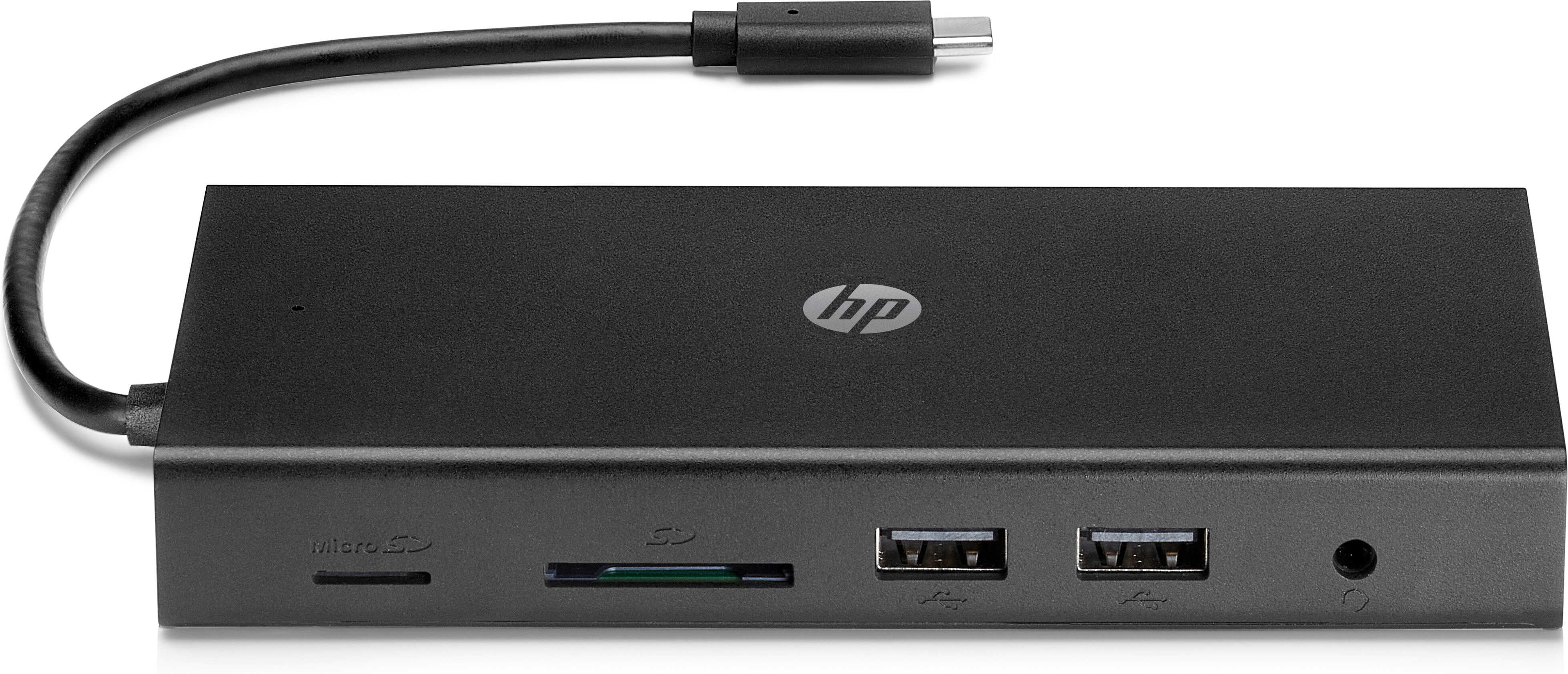 HP USB-C-reishub met meerdere poorten (1C1Y5AA#ABB) thumbnail