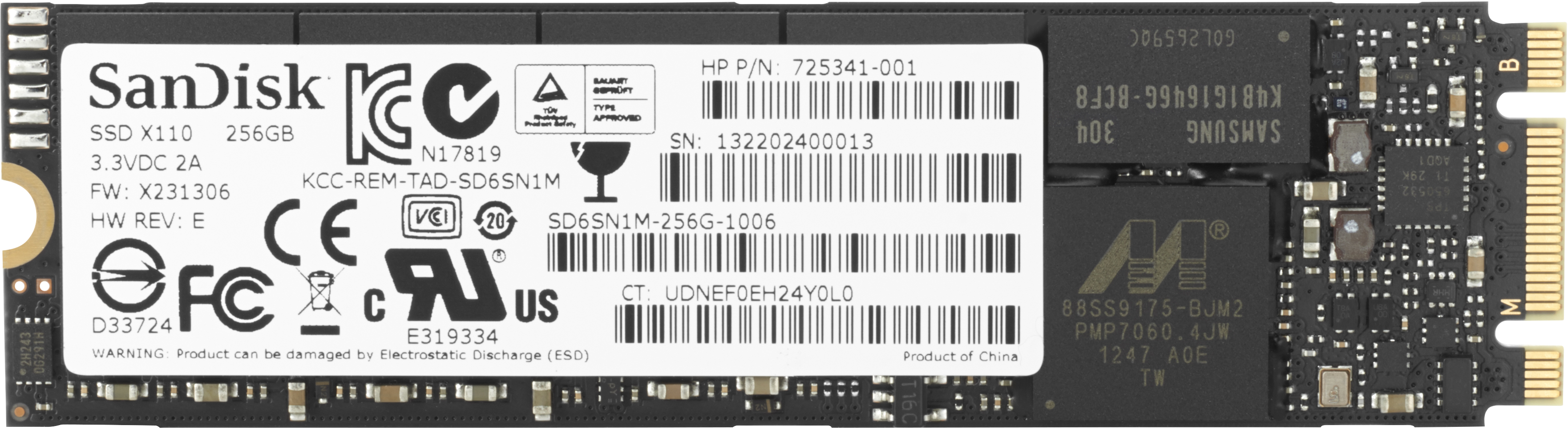 HP Z Turbo Drive Gen2 256-GB M.2 solid-state schijf (1CA51AA) thumbnail
