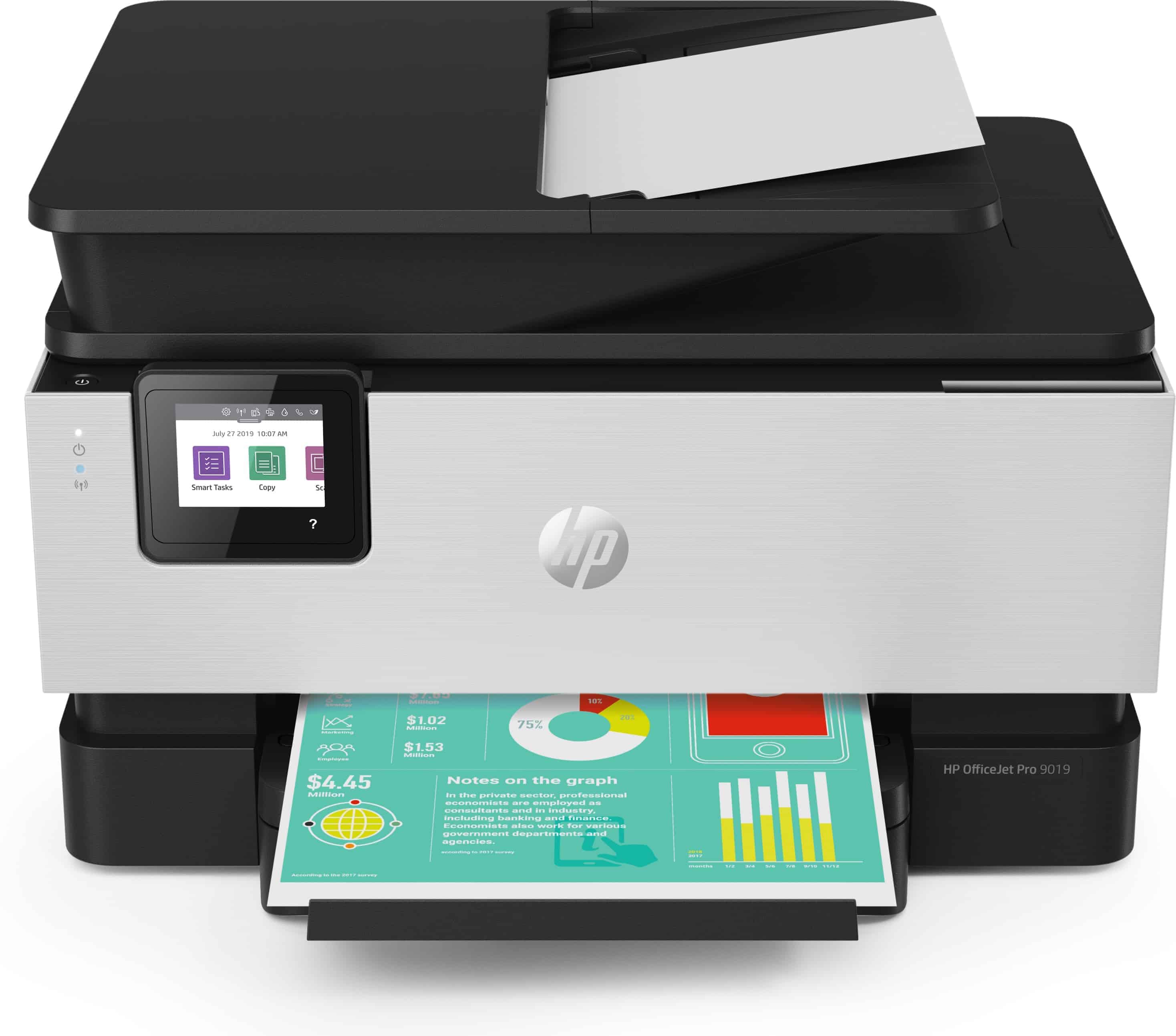 HP OfficeJet Pro 9019/Premier All-in-One Printer Thermische inkjet A4 4800 x 1200 DPI 22 ppm Wifi (1KR55B#BHC) thumbnail