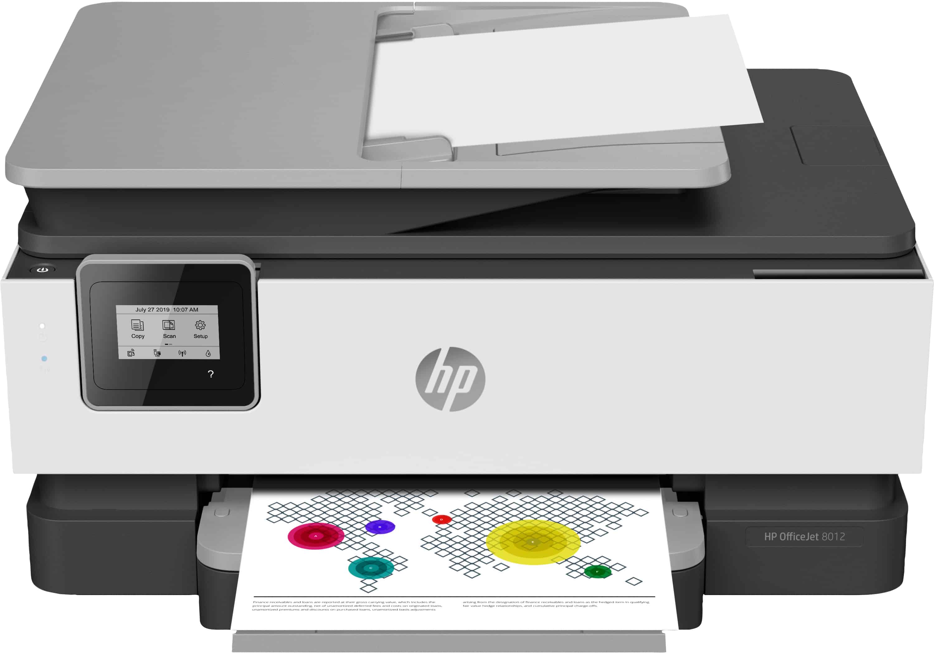 HP OfficeJet 8012 All-in-One Printer Thermische inkjet A4 4800 x 1200 DPI 18 ppm Wifi (1KR71B#BHC) thumbnail