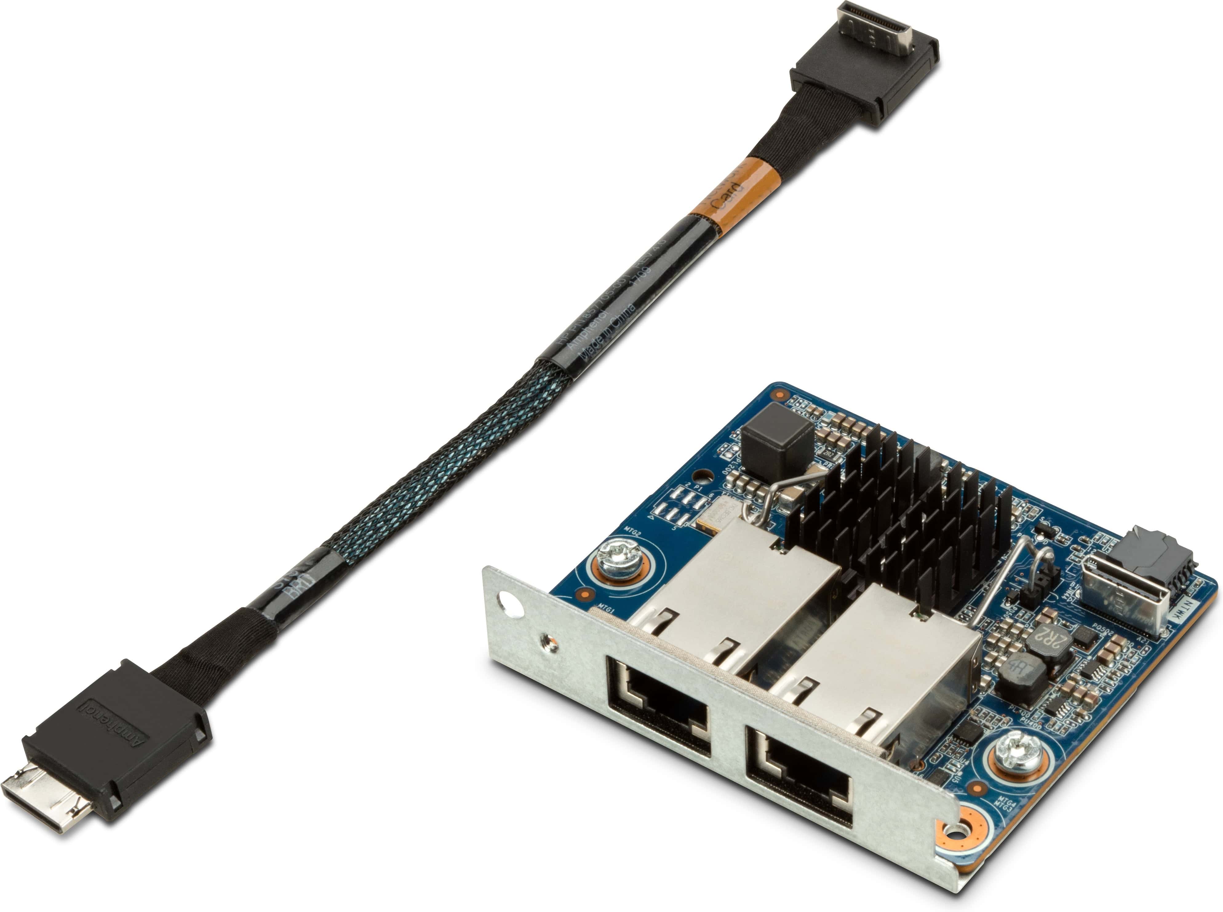 HP 10GBASE-T Dual NIC-module Z6/8 G4 (1QL49AA) thumbnail