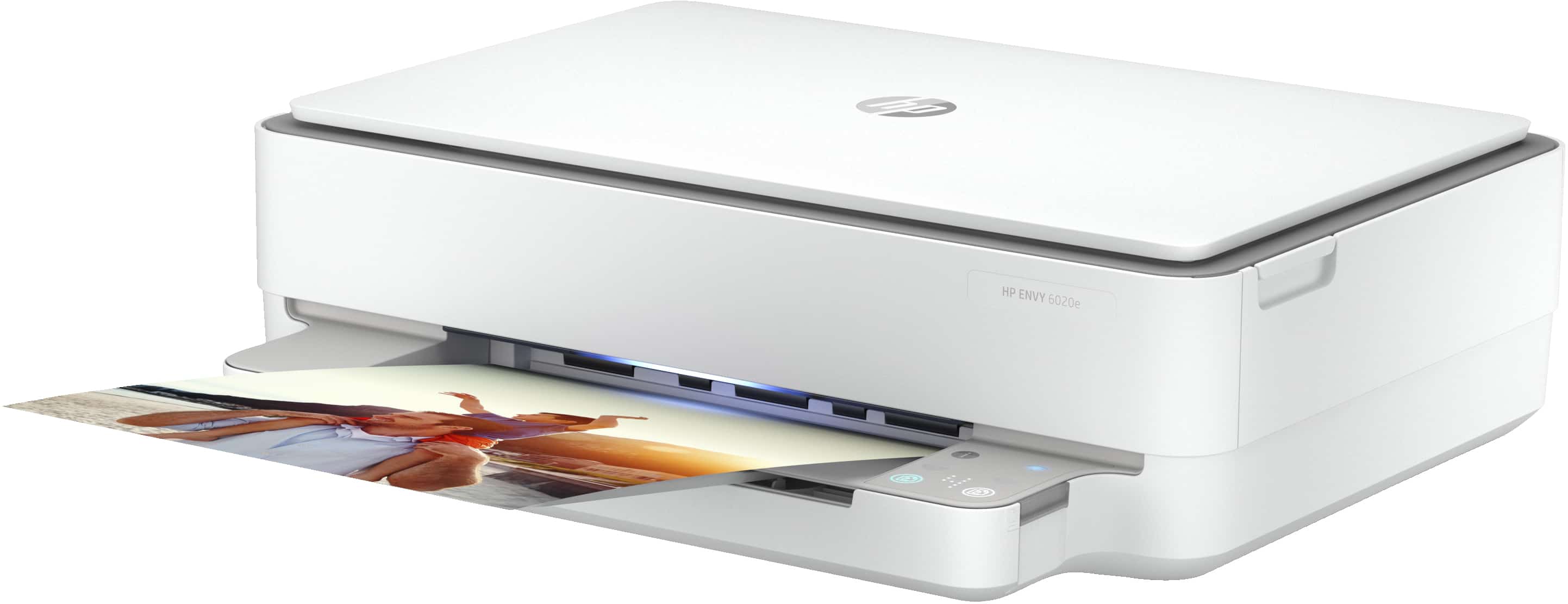 HP ENVY HP 6020e All-in-One printer, Kleur, Printer voor Thuis en thuiskantoor, Printen, kopiëren, scannen, Draadloos; HP+; Geschikt voor HP Instant Ink; Printen vanaf een telefoon of tablet (223N4B#629) thumbnail