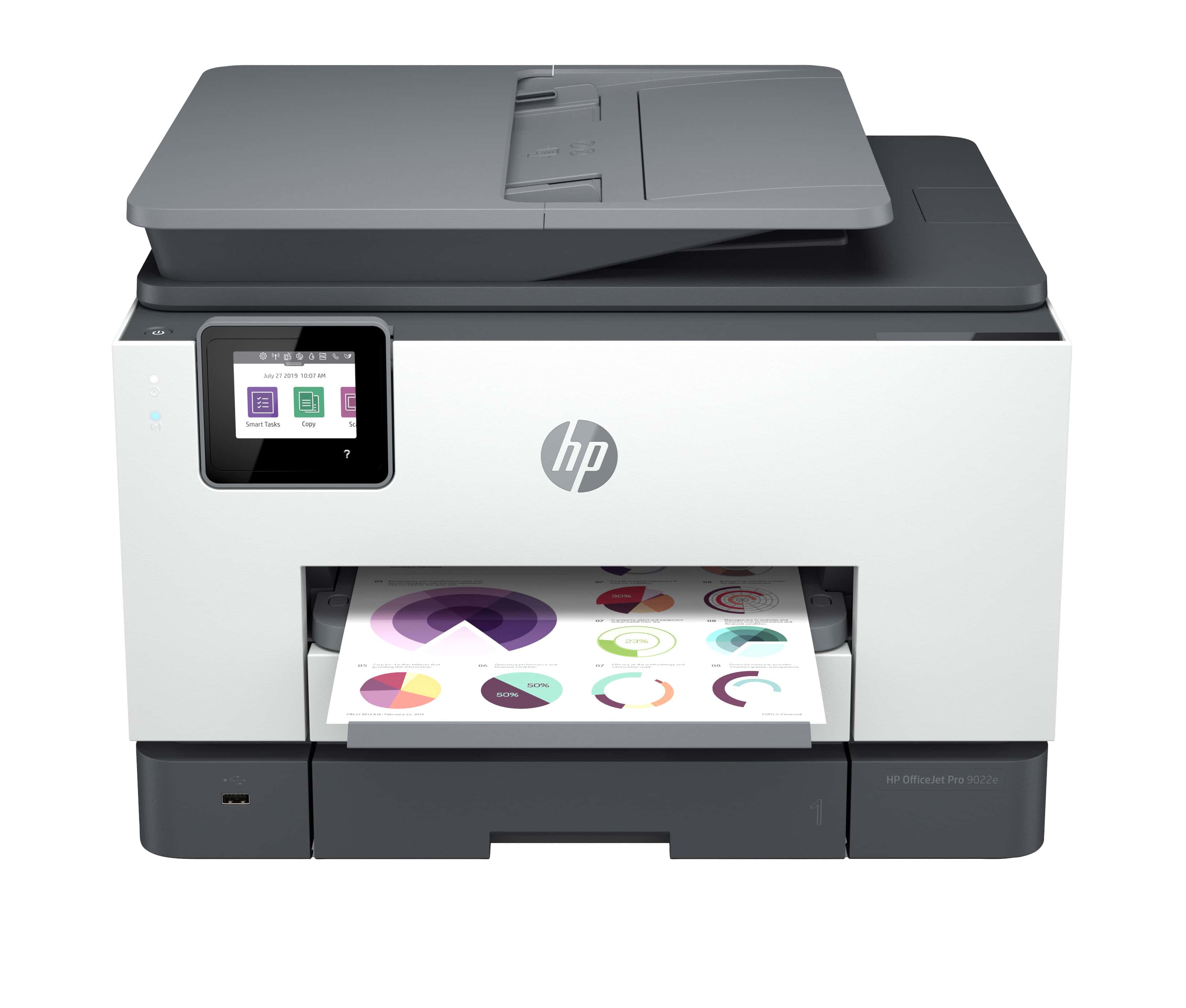 HP OfficeJet Pro 9022e Draadloos All-in-One Kleur Printer, Instant Ink; Dubbelzijdig printen (226Y0B) thumbnail