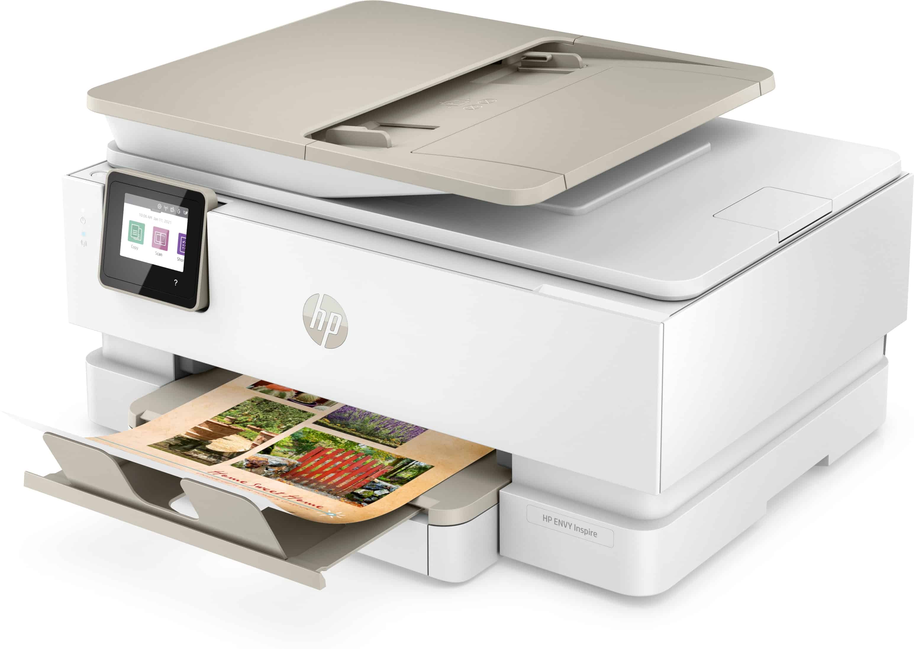HP ENVY HP Inspire 7920e All-in-One printer, Kleur, Printer voor Thuis en thuiskantoor, Printen, kopiëren, scannen, Draadloos; HP+; Geschikt voor HP Instant Ink; Automatische documentinvoer (242Q0B#629) thumbnail