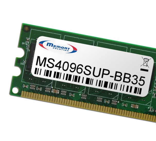 Memory Solution MS4096SUP-BB35 geheugenmodule 4 GB (MS4096SUP-BB35) thumbnail